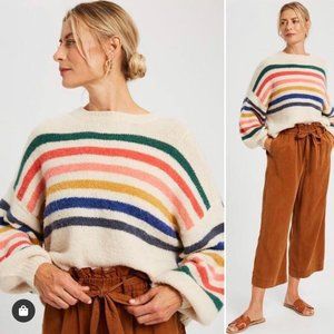 Wishlist Rainbow Stripe Sweater M/L